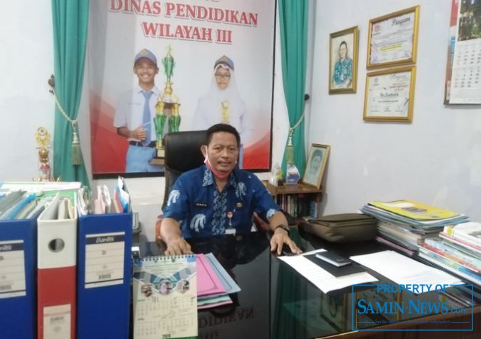 Kepala Cabang Dinas Pendidikan Beri Catatan Pelaksanaan Uji Coba PTM Pertama