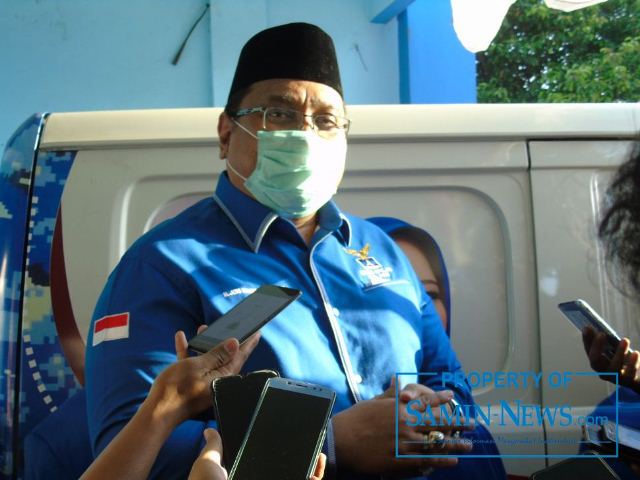 Peringati HUT Ke-19, DPC Partai Demokrat Pati Launching Ambulance untuk Masyarakat