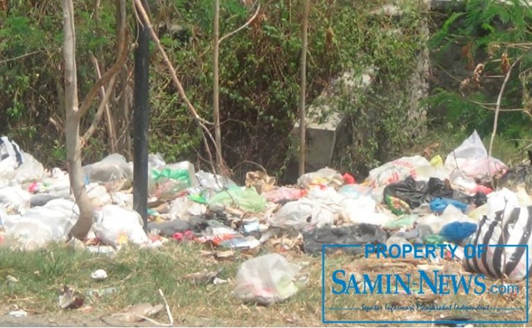 Rigid Beton di Ruas Jalan Bajomulyo; Tempat Pembuangan Sampah Liar Akan Berpindah ke Alur Kali