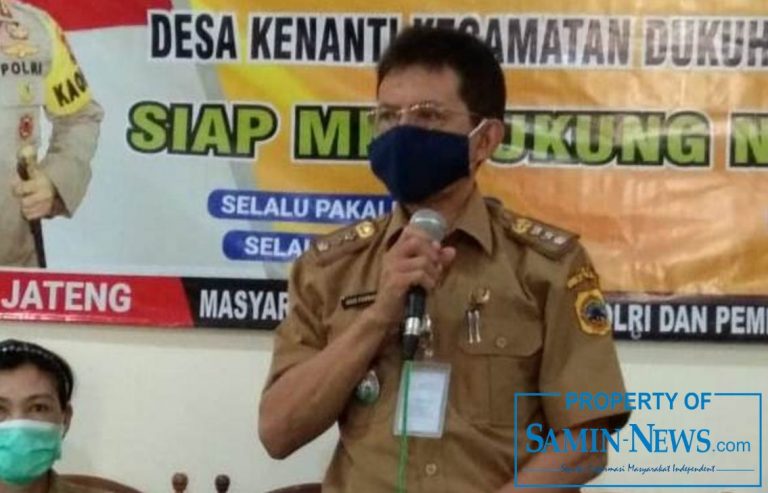 Resiko Tinggi, Kecamatan Dukuhseti Gencarkan Sosialisasi Perbup Nomor 66 Tahun 2020