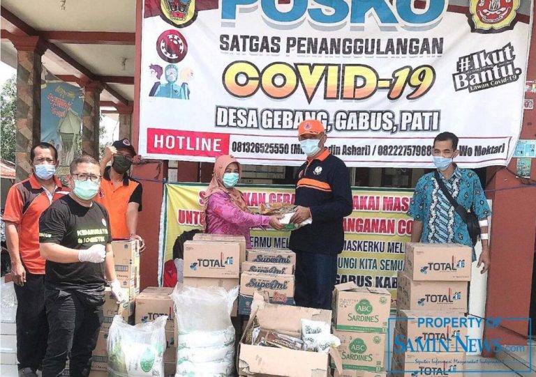 BPBD Salurkan Bantuan Logistik Bagi Korban Bencana Angin Puting Beliung