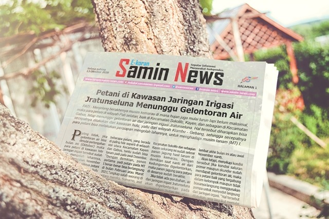 E-Koran Samin News Edisi 13 Oktober 2020