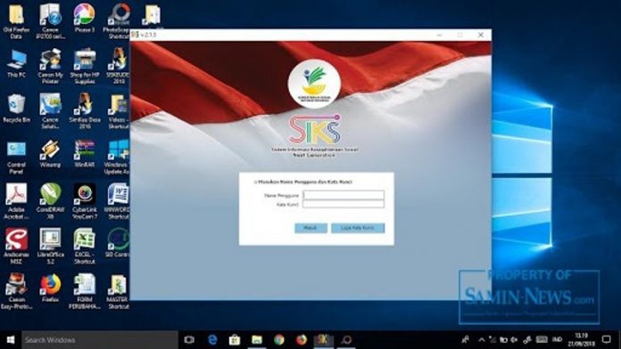 parlementer 2-ink Ilutrasi : Tangkapan layar aplikasi SIKS-NG