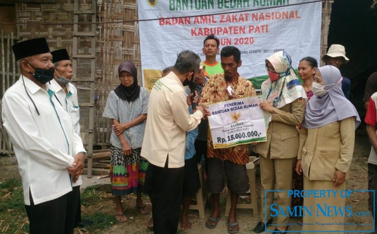 Baznas Bantu 106 Rumah Selama Periode Tahun 2020