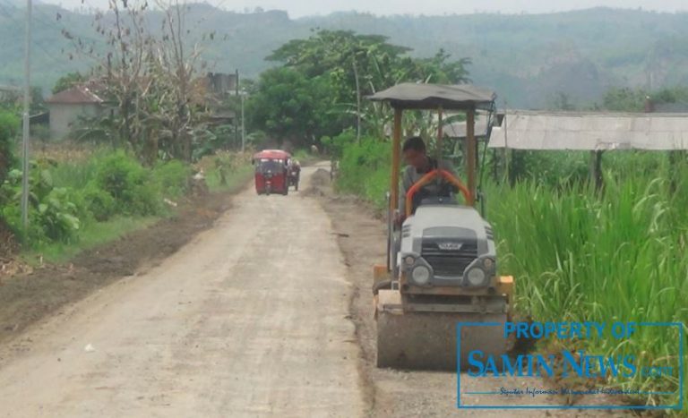 Pemadatan untuk Pelebaran Akses Ruas Jalan Objek Wisata Goa Pancur