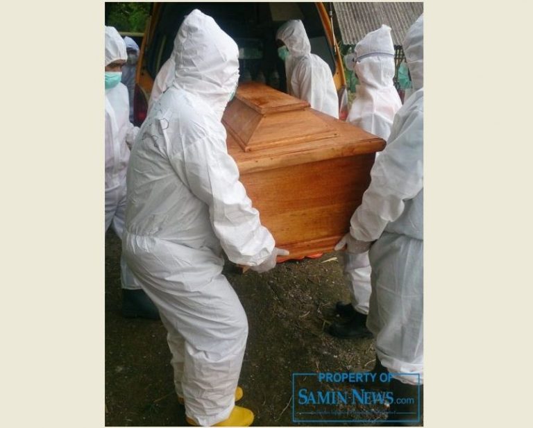 Pantauan ”Samin News” Baru Ada Pemakaman Satu Jenazah Standar Protokol Covid-19