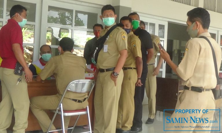 Puluhan ASN di Pati Jalani Rapid Test dan Swab-PCR Lagi