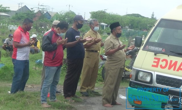 Hari Ini Jenazah yang Dimakamkan Awal dengan Standar Protokol Covid-19 Warga Bajomulyo