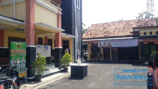 Tampak depan Kantor Kecamatan Sukolilo, Kabupaten Pati.