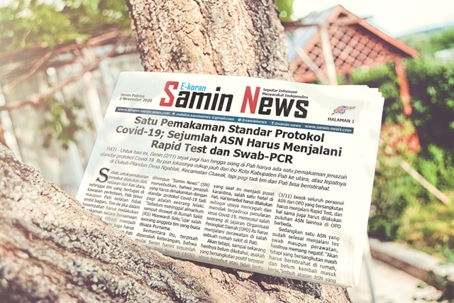 E-Koran Samin News Edisi 02 November 2020