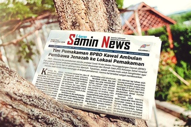 E-Koran Samin News Edisi 13 November 2020