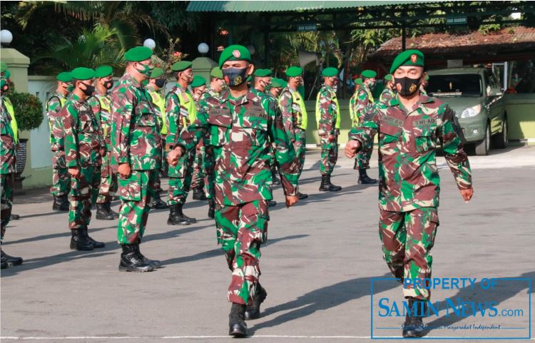 Kodim Pati Kembali Berangkatkan Dua Prajurit Satuan Tugas Teritorial di wilayah Kodam Kasuari Papua Barat