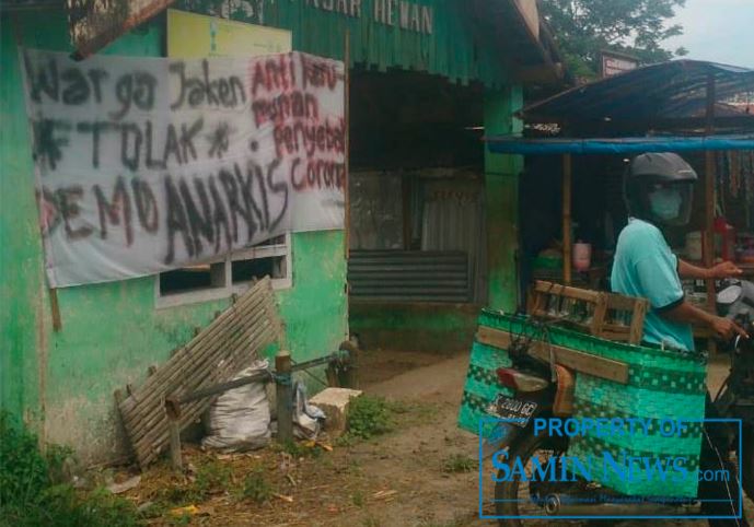 Desa Sumberejo Tutup Pasar Hewan dan Pasar Umum