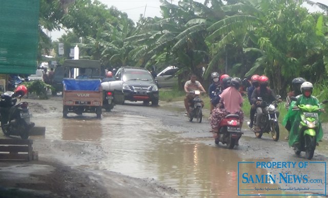 Tahun 2021 : Akses Ruas Jalan Pati-Gabus Tidak Ada Alokasi Anggaran untuk Ditingkatkan