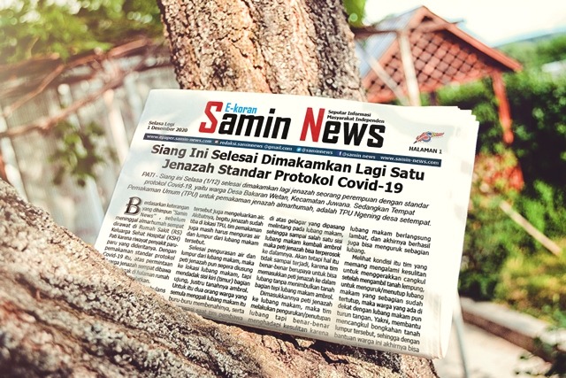 E-Koran Samin News Edisi 01 Desember 2020
