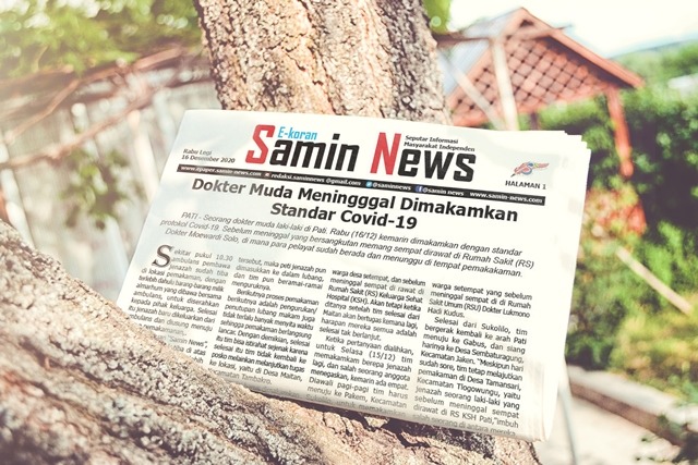 E-Koran Samin News Edisi 16 Desember 2020
