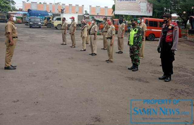 Penerapan Prokes Serentak di 20 Pasar Daerah di Kabupaten Pati