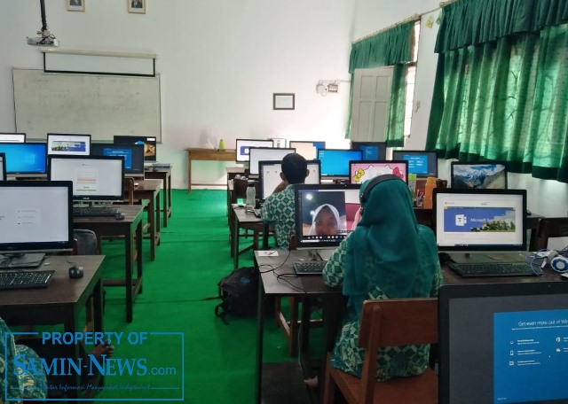 SMA Negeri 1 Pati Laksanakan Ujian Sekolah Daring