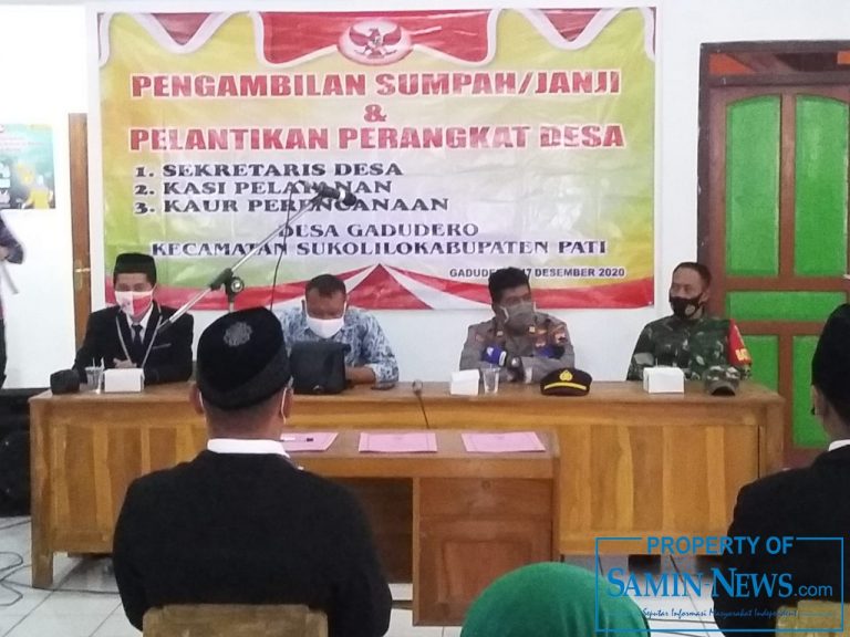 Kades Gadudero Minta Tingkatkan Pelayanan Bagi Masyarakat