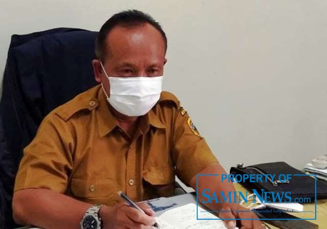 Plt Direktur RSUD RAA Soewondo, Pirno saat dikonfirmasi oleh Samin News di ruang kerjanya, Selasa (15/12/2020).