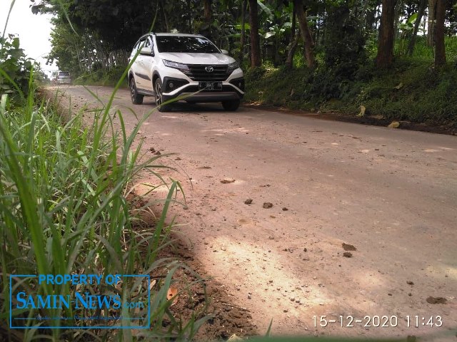 Siapapun Akan Fasih “Misuh” dengan Kondisi Jalan Tlogowungu-Gunungwungkal