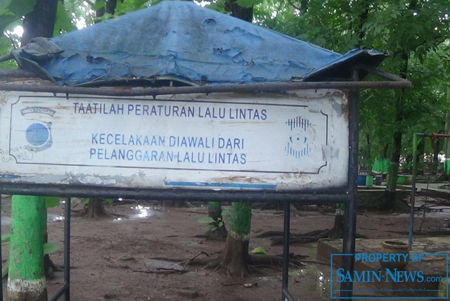 Taman Lalulintas di Hutan Kota Tinggal Bekas