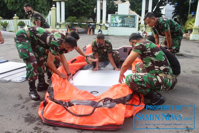 Lakasanakan Cek Kesiapsiagaan, Kodim Pati Terima 1 Unit LCR