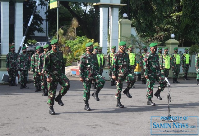 Usai Laksanakan APTER Empat Prajurit Kembali ke Makodim Pati