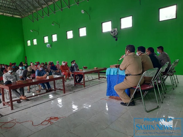 Penempatan Warung Makan di Lingkungan Waduk Gunungrowo Dilakukan Penataan