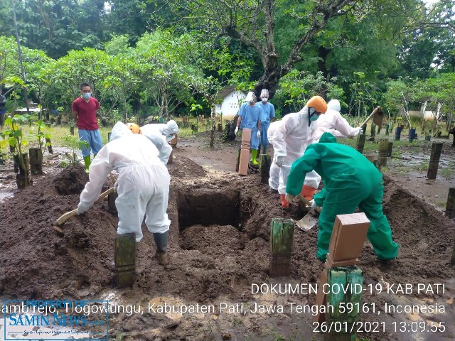 Di Hari Keduapuluhenam, Pati Mengharap Tidak Ada Lagi Pemakaman Standar Protokol Covid-19 Ambyar