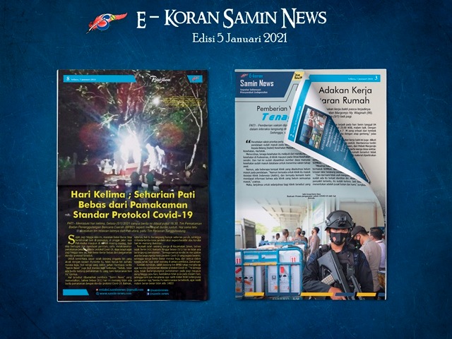 E-Koran Samin News Edisi 5 Januari 2021