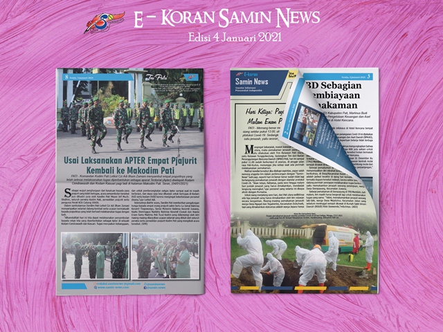 E-Koran Samin News Edisi 4 Januari 2021