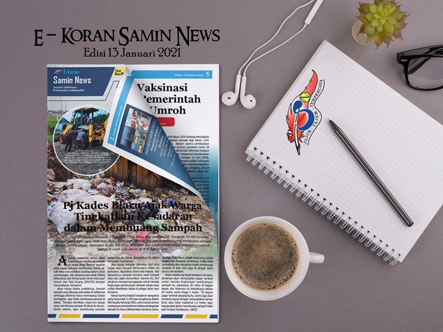 E-Koran Samin News Edisi 13 Januari 2021