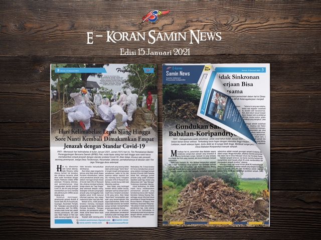 E-Koran Samin News Edisi 15 Januari 2021