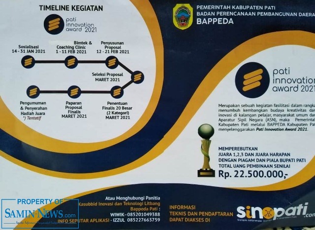 80 Peserta Ikuti Lomba Pati Inovation Award 2021