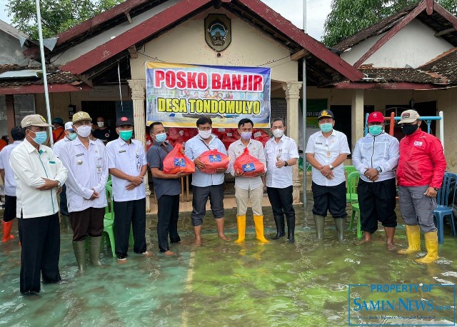 Baznas Droping Bantuan di Kecamatan Jakenan