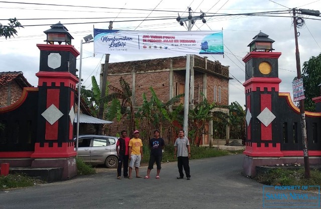 Samin News Siap Hijaukan Pinggir Jalan Masuk ke Objek Wisata Goa Pancur di Jimbaran