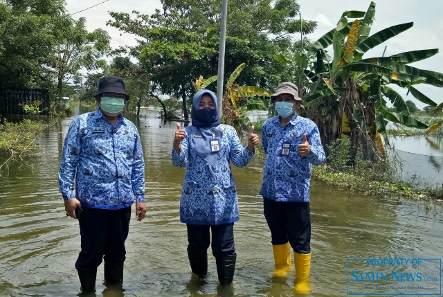 Kepala Dinas Kelautan dan Perikanan Pantau Banjir di Daerah Potensi Perikanan