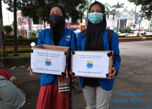 PMII STAIP Galang Dana Bantu Korban Banjir