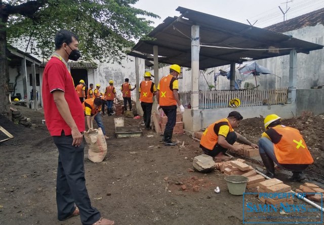 Lapas Kelas IIB Pati Ikuti Pelatihan Jasa Konstruksi