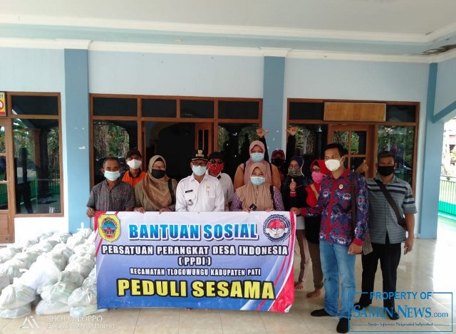 PPDI Tlogowungu Salurkan Bantuan Sosial ke Desa Srikaton