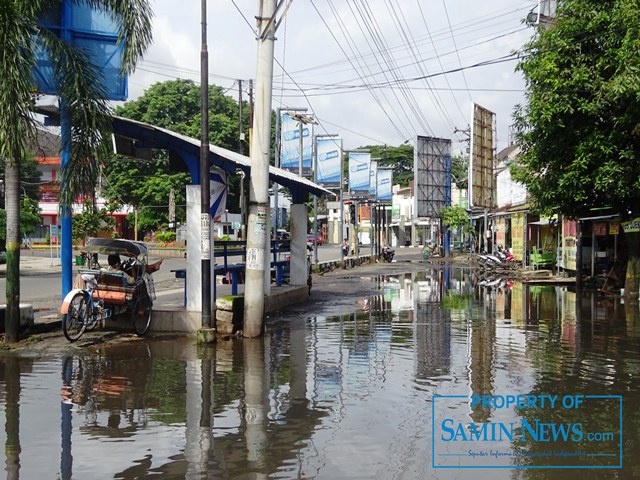 Ini Kondisi Ujung Barat Ruas Jl Diponegoro Pati