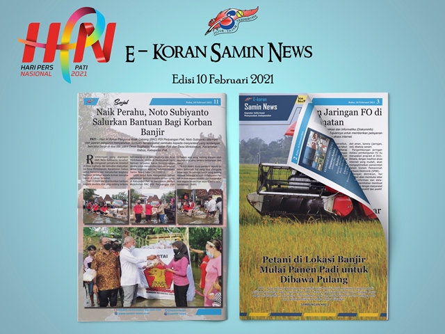 E-Koran Samin News Edisi 10 Februari 2021