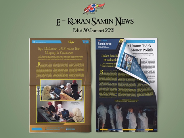 E-Koran Samin News Edisi 1 Februari 2021