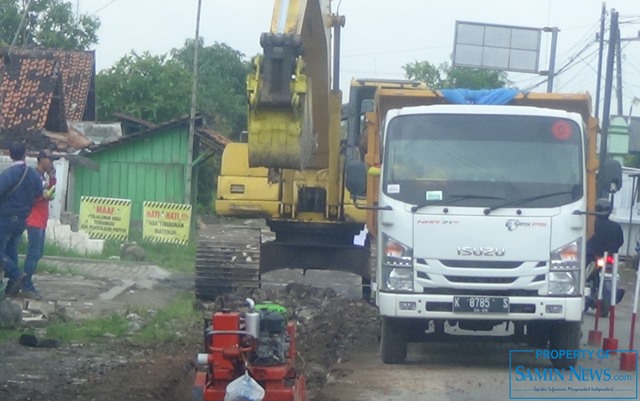 Ruas Jalan Jakenan-Jaken Dilebarkan 1,5 Meter