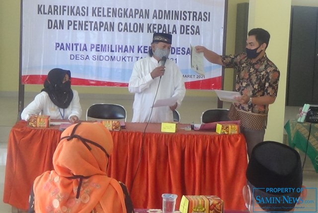 Pengambil Nomor Undian Calon Didahului  Pitsut