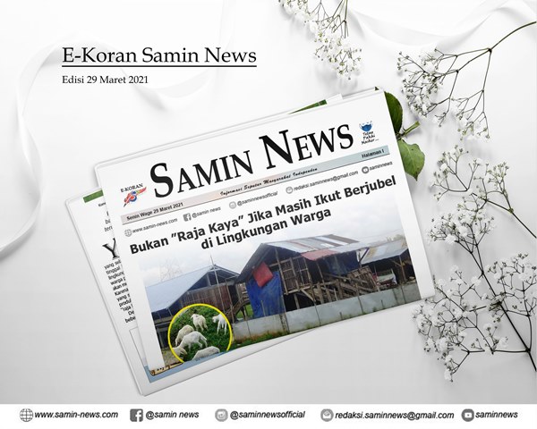 E-Koran Samin News Edisi 29 Maret 2021