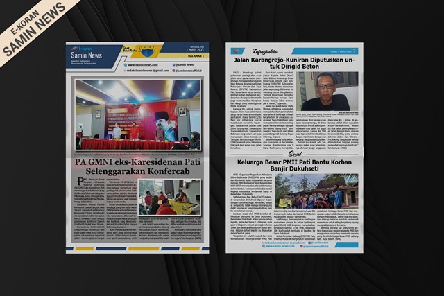 E-Koran Samin News Edisi 1 Maret 2021