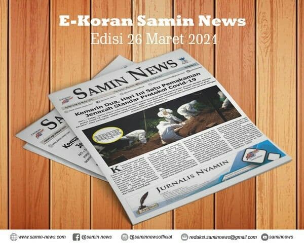 E-Koran Samin News Edisi 26 Maret 2021