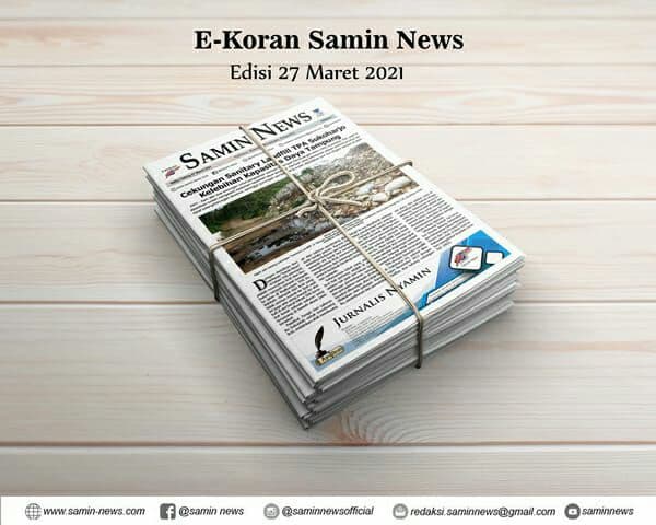 E-Koran Samin News Edisi 27 Maret 2021